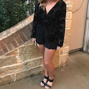 Black romper